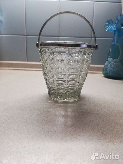 Ведерко для льда ссср/сахарница/конфетница