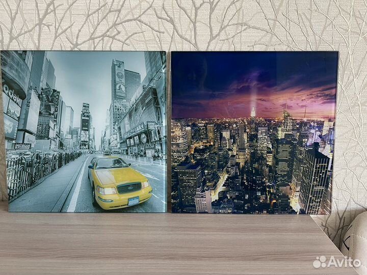 Картина в стекле