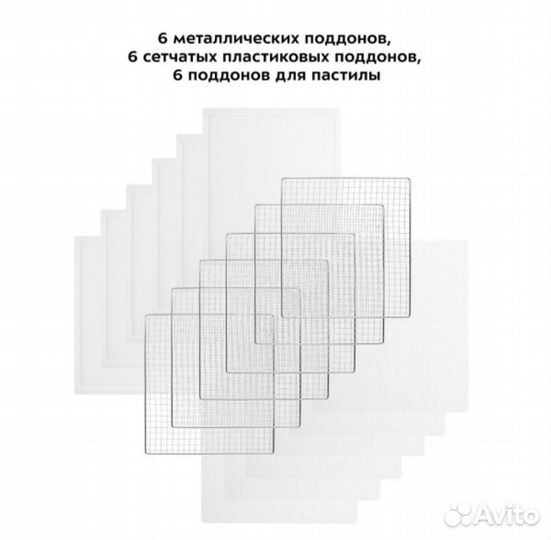 Сушилка для овощей и фруктов Kitfort KT-1916