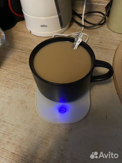 Подставка для кружки с автоподогревом