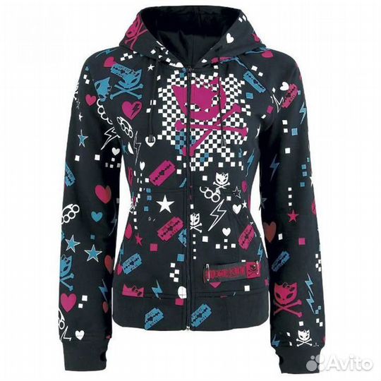 Bye bye kitty hoodie / emo / эмо кофта / толстовка