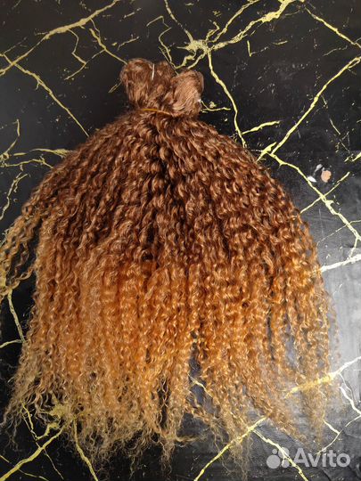 Афрокудри на трессах