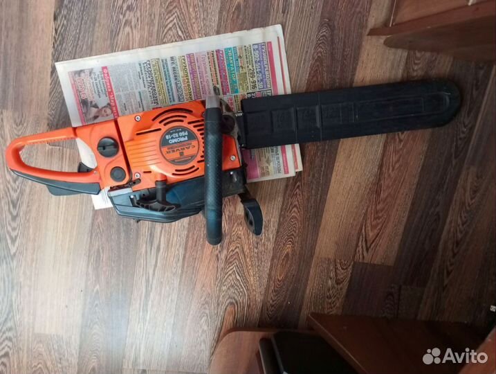 Бензопила бу,2раза использовали