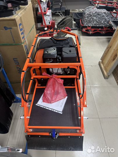 Мотобуксировщик Помор 20 с реверсом