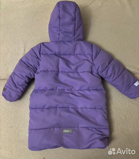 Пуховик для девочки 116