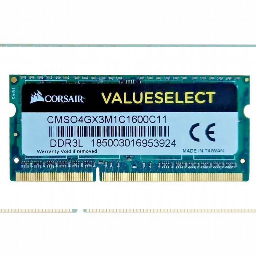 [CMSO4GX3M1C1600C11] Оперативная Память Corsair 4gb Cmso4gx3m1c1600c11