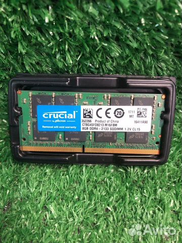Оперативная память sodimm Crucial 8 Gb DDR4