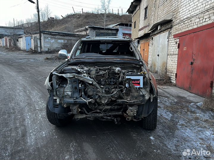 Toyota Hilux Surf 2.7 AT, 2003, битый, 161 000 км