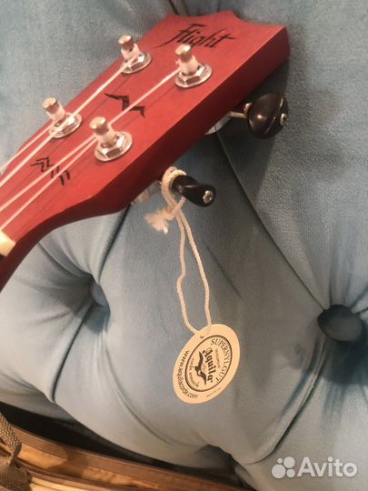 Гитара Укулеле концерт красное Flight DUC380 coral