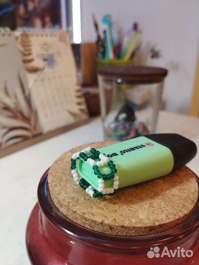 Кольцо из бисера