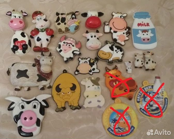 Магниты. Валентинки. Новый год. Забиваки