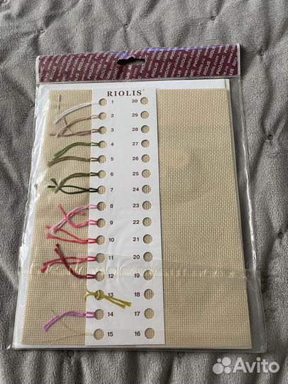 Набор для вышивания крестом риолис