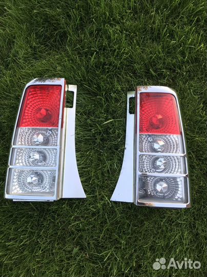 Фонари задние кристаллы с хром накладками