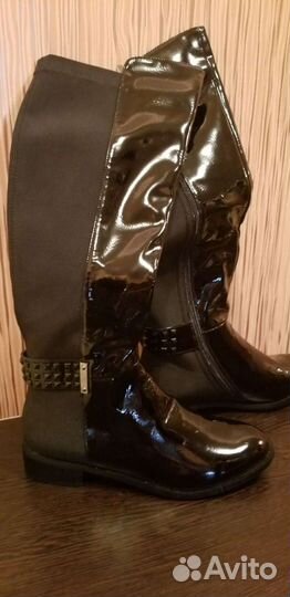 Сапоги осень весна женские 38 новые