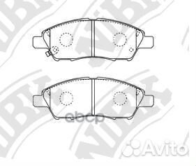 Колодки тормозные nissan almera/cube/micra 08