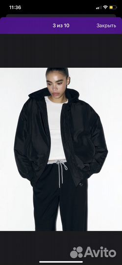 Бомбер befree женский