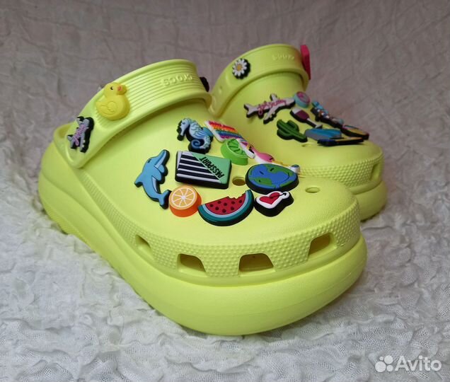 Crocs Crush M7W9 (39-40EUR) на платформе оригинал