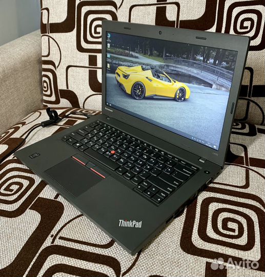 Ноутбук Lenovo thinkpad L450 i3-5005u c SSD и 16Гб