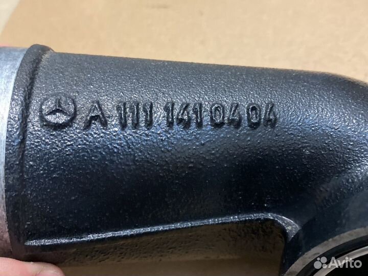 Патрубок дроссельной заслонки w208 m111 kompressor