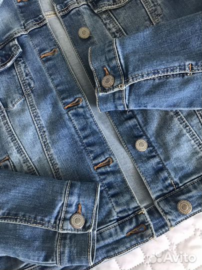 Куртка д/дев джинсовая Zara 140
