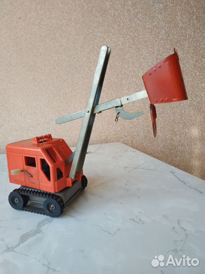 Экскаватор игрушка СССР