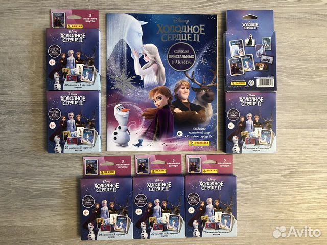 Журнал с наклейками «Холодное Сердце 2»