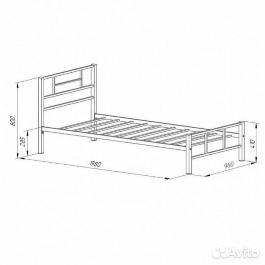 Подростковая кровать