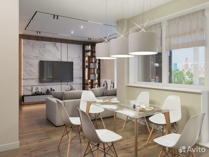 3D Визуализация интерьера квартир