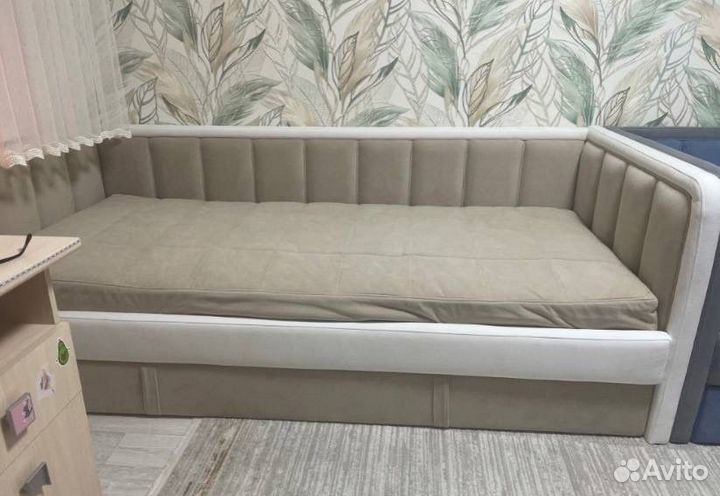 Кровать диванчик мягкий Дабл