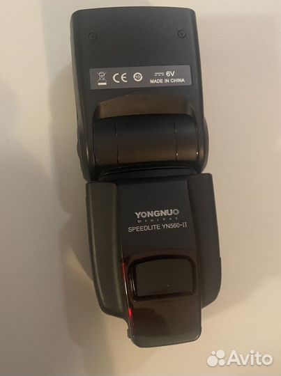 Фотовспышка YongNuo YN-560II. Неисправная