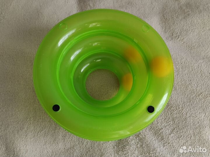 Игрушка для кошек Пирамида трек с шариками