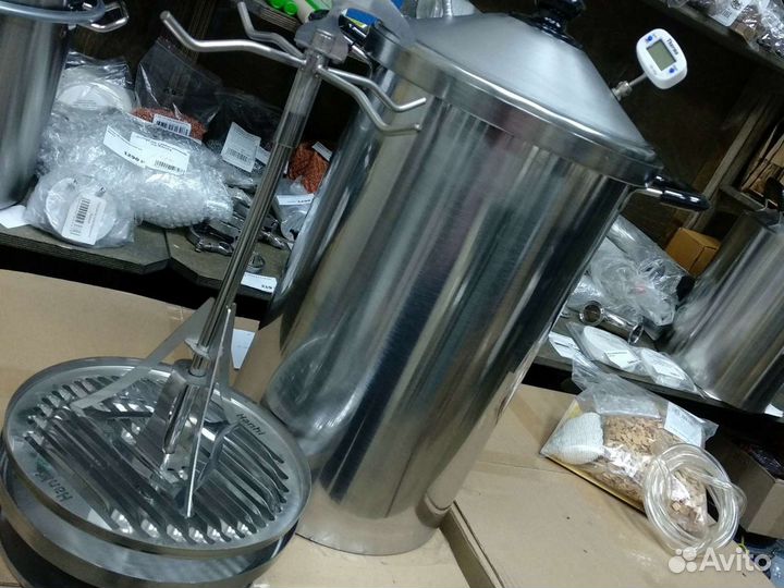 Коптильня горячего копчения