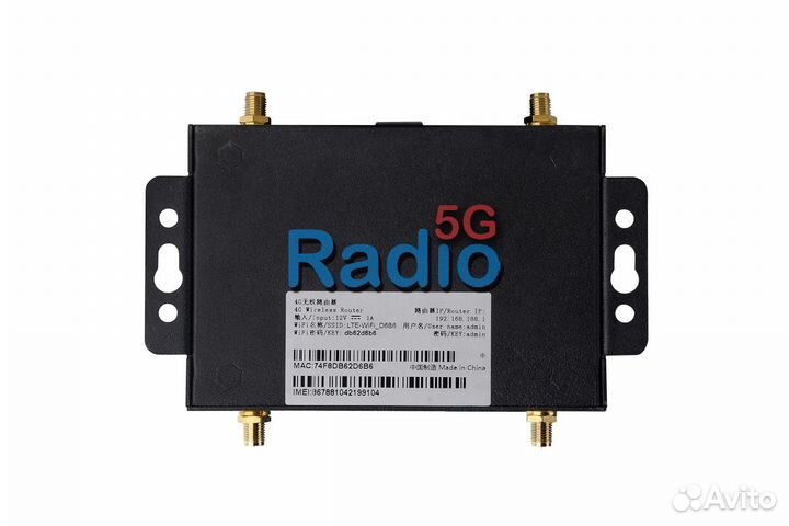 Промышленный 4G LTE маршрутизатор tuoshi