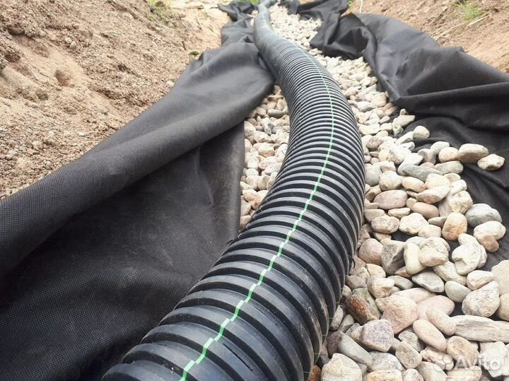 Дренажная труба Софтрок под ключ