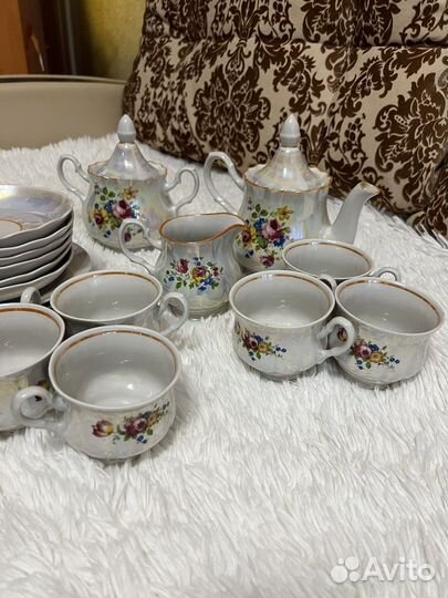 Чайный сервиз (Добушский фарфоровый завод)