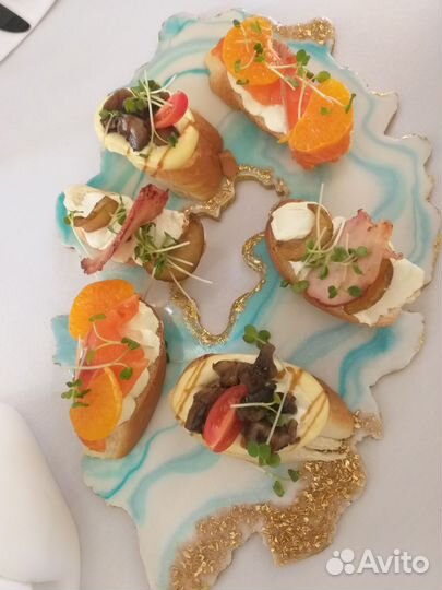 Сервировочная доска для закусок