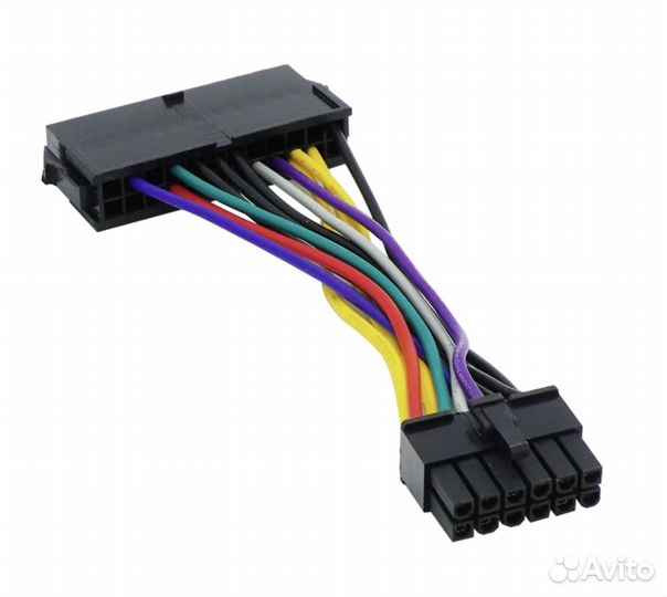 Переходник Питания с 24 pin 12 pin для Acer и тд