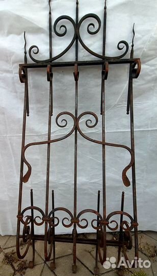 Кованая решетка бу 3шт