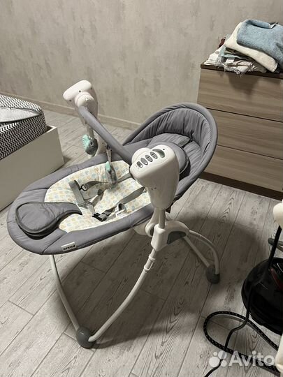 Детские электронные качели