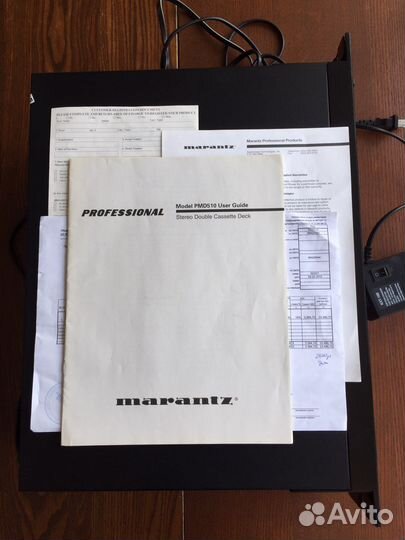 Кассетная дека marantz PMD 510