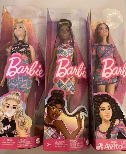 Кукла барби fashionistas