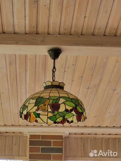Светильник подвесной на кухню в стиле Тиффани
