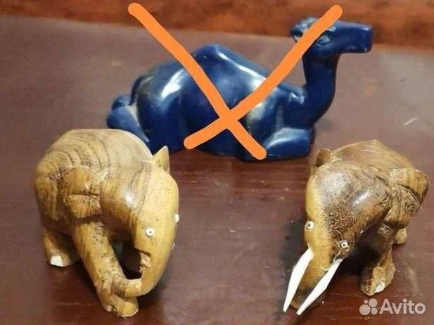 Фигурки животных натуральные