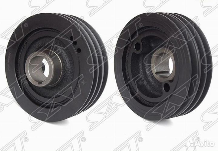 SAT ST-ME202492 Шкив коленвала mitsubishi delica 4