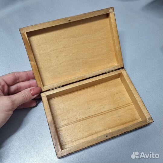 Шкатулка деревянная СССР