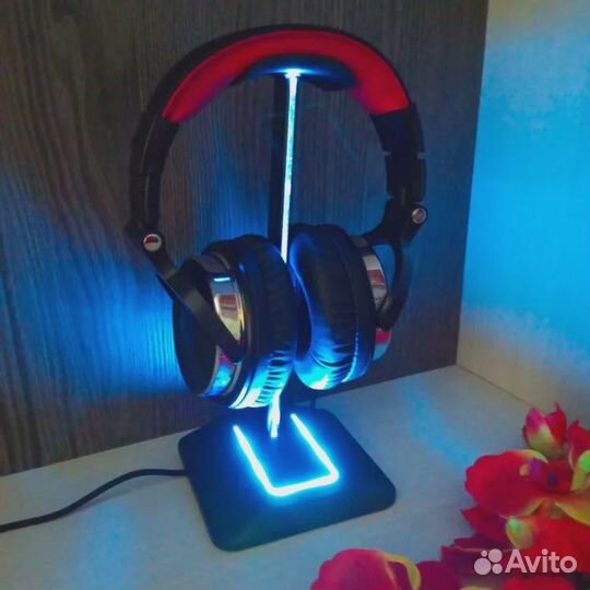 Подставка для наушников с RGB подсветкой