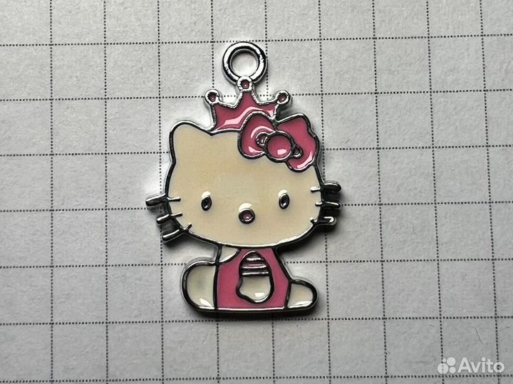 Подвеска кулон бижутерия Hello Kitty