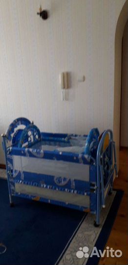 Детская кровать с маятником трансформер