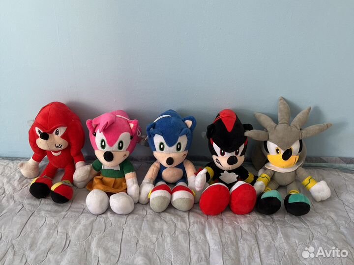 Мягкая игрушка Соник и др персонажи