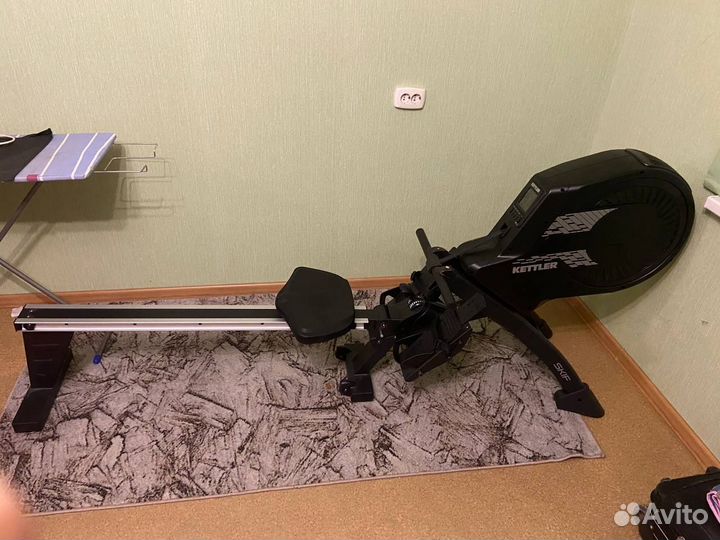 Гребной тренажер kettler skif